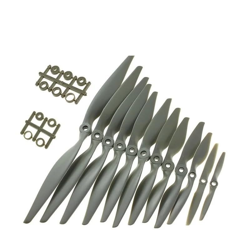 BayDe 4pcs/lot APC Nylon Propeller 5x5/6x4/7x5/8x4/8x6/9x6/10x5/10x7/11x5.5/12x6/13x6.5/14x7/16x8 Props for RC Model Airplane Replacement Parts (Color : 4pcs 9X6)