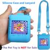 JCHPINE Silicone Cover Case for Bitzee Interactive Digital Pet and Case, Protective Skin Sleeve for Bitzee Virtual Electronic Pets Accessories (for Original 15 Animals) (Blue) view 2