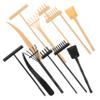 1 Set Zen Sand Table Rake Zen Garden Tools Plastic Sandbox Japanese Toys Garden Rake Stamp Tray Miniatures Tools Art Accessory view 1