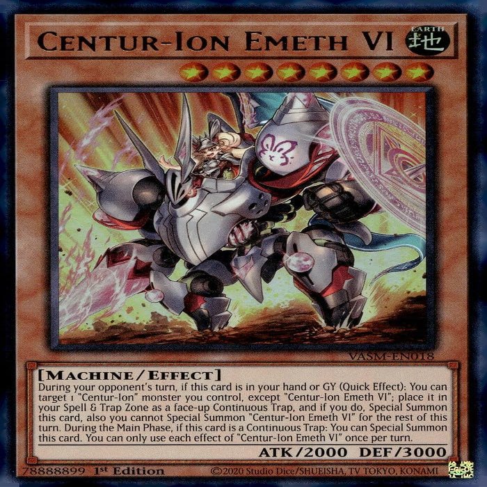 Centur-Ion Emeth VI - VASM-EN018 - Ultra Rare - 1st Edition
