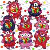 64 Sets Valentine's Day Cards for Kids, Monster Happy Valentines Cards for Kids, Unique Valentines Gifts for Boys and Girls, Funny Valentines Exchange Cards Gifts School Classroom Prize Party Favors view 1
