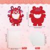 64 Sets Valentine's Day Cards for Kids, Monster Happy Valentines Cards for Kids, Unique Valentines Gifts for Boys and Girls, Funny Valentines Exchange Cards Gifts School Classroom Prize Party Favors view 2