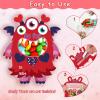 64 Sets Valentine's Day Cards for Kids, Monster Happy Valentines Cards for Kids, Unique Valentines Gifts for Boys and Girls, Funny Valentines Exchange Cards Gifts School Classroom Prize Party Favors view 3