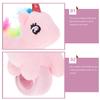 Abaodam Animal Slap Bracelet Unicorn Slap Bracelet Plush Stuffed Animal Hugger Snap Wrist Band for Kids Birthday Party Favor view 3