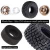 hopsupRC Aluminum 1.0in Beadlock RC Wheels Upgrades Part for 1/18 1/24 TRX4M,SCX24,FCX24 RC Crawler,RC Truck Tires Hops Up,4pcs Gold view 4
