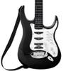 Best Choice Products Toy Kids Guitar Play Set Bundle, Pretend Play Toddler Electric Guitar Kit with Interactive Microphone, Amp, Whammy Bar, 6 Demo Songs and 2 Sticker Sheets - Black view 3