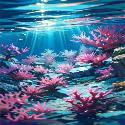5D Sea Coral Diamond Painting Kits for Adults, Full Drill Diamond Art Kits, Fall Wall Decor Paint by Numbers Embroidery Kit, DIY Diamond Arts and Crafts Painting for Gift Room Decor(40x80in)-G79
