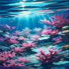 5D Sea Coral Diamond Painting Kits for Adults, Full Drill Diamond Art Kits, Fall Wall Decor Paint by Numbers Embroidery Kit, DIY Diamond Arts and Crafts Painting for Gift Room Decor(40x80in)-G79 view 1