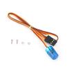 BOLIDORC 2PCS RC Model Car LED Rotating Flashing Police Lights for 1/8 1/10 1/12 SCX10 TRX4 RC Crawler 1/14 RC Tamiya Tractor Excavator Engineering Truck (13x18mm, Blue) view 4