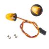 BOLIDORC 2PCS RC Car LED Flashing Warning Light, 5 Modes, 4.8-6V, Yellow, 13x17mm, RC Vehicle Light view 3