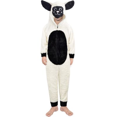 A2Z 4 Kids Boys Girls Xmas Nativity Sheep Costume Fancy Dress - Sheep Costume 3-4