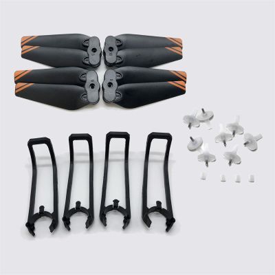 DAYUDDRICAR RC Propeller Kit, for LSRC XT9 Drone Propeller Blade with Propeller Guard Protective Frame Blade Guard Big Gear Small Motor Gear Spare Part Kit for LSRC XT9 Replacement Accessory