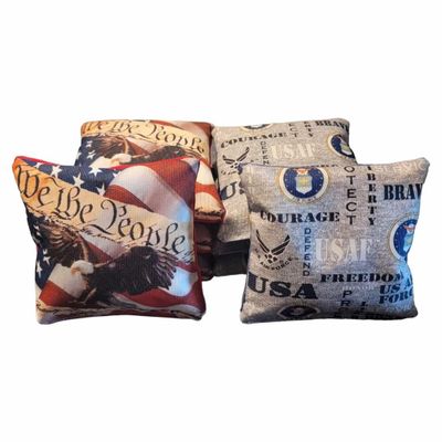 Air Force Cornhole Bags (8 bags)