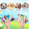 12pcs Easter Eggs Filled with Finger Puppets for Easter Basket Stuffers,Prefilled Easter Egg with Finger Puppets for Easter Egg Fillers,Party Favors,Goodie Bags Fillers, Easter Gift for Kids view 4