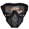 4 Pack Tactical Mask Compatible with Nerf Rival, Apollo, Zeus, Khaos, Atlas, Artemis Blasters Rival Mask (Yellow, Blue, Black, White) view 4