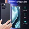 Non-Working Replica Realistic Pretend Play Phones Dummy Display Phone Model for Phone 15 Plus Fake Model Phone Baby Cell Phone Toy (for 15 Plus Blue blackscreen) view 4