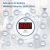 Game Buzzer System with Display, Buzzers for Trivia Games, Wireless Quiz Answer Buzzer Set, 8 Player Buttons, Voice Prompt, Elimination Mode for Classroom Trivia & Party Games view 4