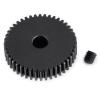 BRKRC Steel 48P Motor Gear 5mm Bore 40-45T Pinion Gears for 1/10 1/8 1/6 1/5 RC Buggy Monster Truck Drift Car Off-Road Crawler Part (44T) view 2