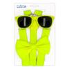 Boland - 3 Piece Costume Set, Suspenders, Glasses and Bow Tie Accessory Set for Festivals, JGA, Carnival and Theme Parties view 2