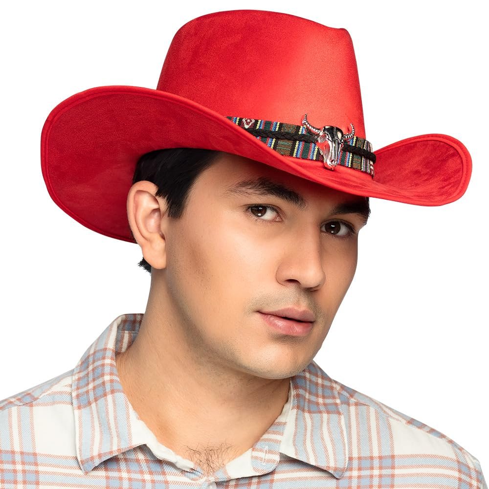 Boland - Django Cowboy Hat for Adults, Western Hat for Fancy Dress, Carnival and Theme Party