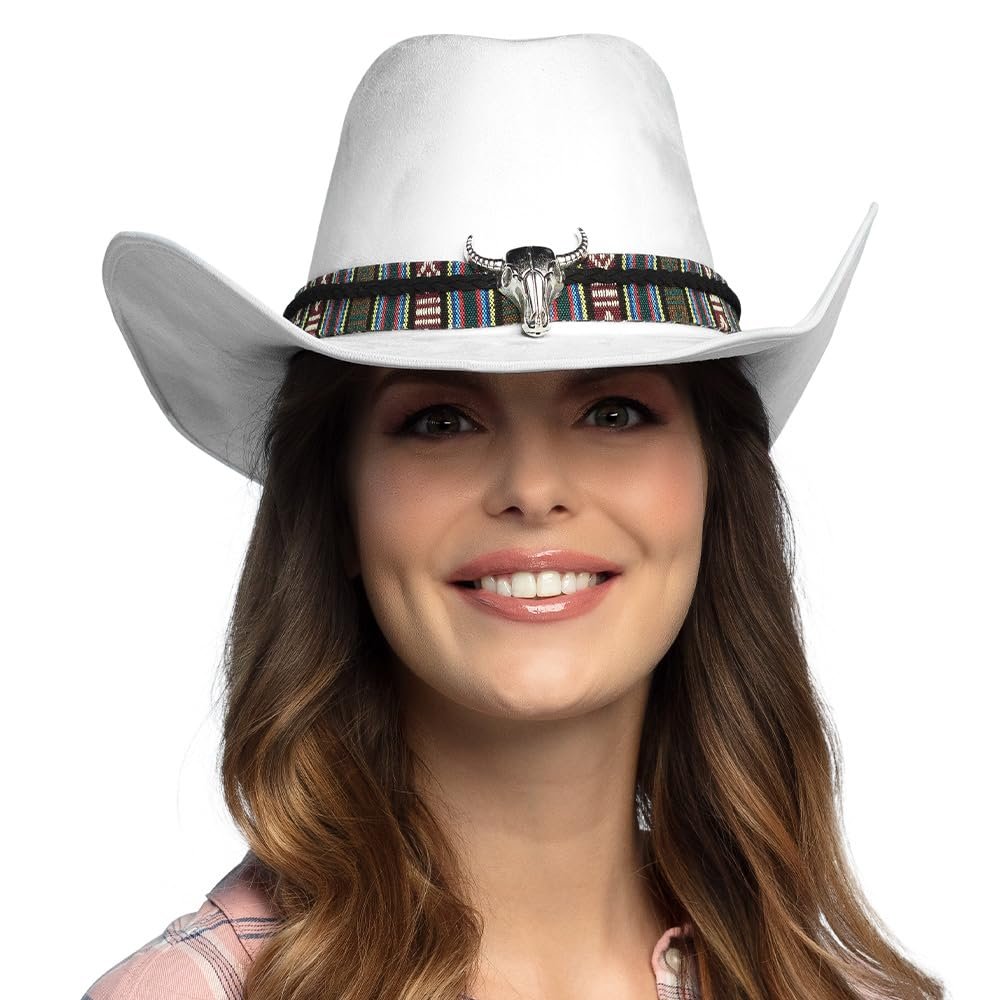 Boland - Django Cowboy Hat for Adults, Western Hat for Fancy Dress, Carnival and Theme Party