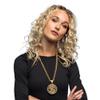 Boland 64572 Dollar Deluxe Necklace, 70 cm, Chain with Pendant, Gold, Fashion Jewellery, Accessories for Costumes, Carnival, Theme Party view 1