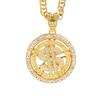 Boland 64572 Dollar Deluxe Necklace, 70 cm, Chain with Pendant, Gold, Fashion Jewellery, Accessories for Costumes, Carnival, Theme Party view 3