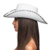 Boland 01436 Cowboy Hat Bride Hat for JGA, Carnival and Theme Party, Wedding, Bride view 3