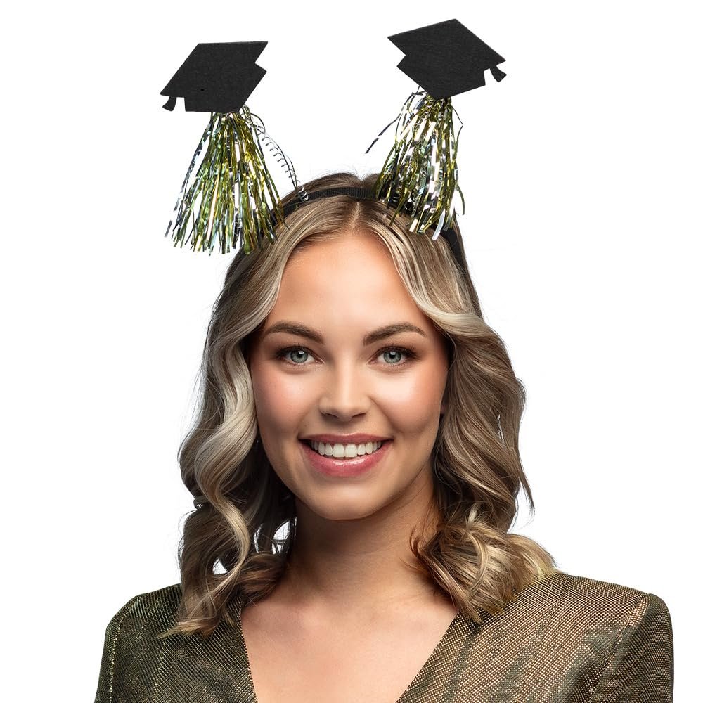 Boland 90632 - Headband for Graduation, Graduation, Accessories for Costumes, Theme Party, Carnival