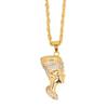 Boland 64563 Egypt Pharaoh Necklace, 77 cm, Chain with Pendant, Gold, Fashion Jewellery, Accessories for Costumes, Carnival, standard size, Silver view 3
