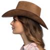 Boland - Django Cowboy Hat for Adults, Western Hat for Fancy Dress, Carnival and Theme Party, Brown view 4