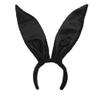 Boland 52358 - Headband Rabbit XL, Black Tiara with Ears, Accessories for Costumes, Theme Party, Carnival, JGA view 2