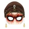 Boland - Mask Fortune teller with Headscarf, Fancy Dress Mask for Costumes, Halloween, Carnival and Theme Party view 2