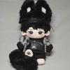 niannyyhouse 20cm Doll Clothes Shawl Top Pants Undershirt Headdress Ancient Style Cool Outfit 8in Plush Doll Dress Up view 2
