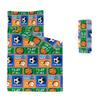 Smell Sunshine Nap Mat -Football Basketball Rugby Sleeping Bag with Removable Pillow - Nap Mat Set for Boys Girls(Basketball1 Large) view 1