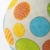 sigikid 43090 Patschwork Rubber Ball 12 cm Grey/Patchwork / 12 cm view 3