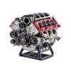 Helixsun MAD V8 Engine Model Kit That Works, 3D Simulation Dynamic V8 Internal Combustion Model + Battery Holder + Support Bracket - KIT Version view 1