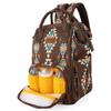 Montana West Wrangler Callie Diaper Bag Backpack with Stroller Straps Multifunction Baby Travel Bag WG2204-9110CF view 3