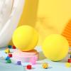 Silipull 2 Pcs 7 Inch Foam Balls Uncoated High Density, Soft and Bouncy Silent Foam Balls Classroom, Lightweight and Easy to Grasp for Sports Indoor Outdoor(Yellow) view 4