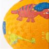 sigikid 43084 Dino Rubber Ball 17 cm Orange/Dino 17 cm view 2