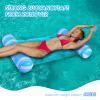 2 Pack Pool Float Adults 4-in-1 Water Hammock Float,Saddle, Drifter,Lounger Inflatable Pool Floats for Swimming Pool, Beach, Hammock Pool Float view 3