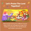 Praise The Lord Christian Sound Books for Kids - 6 Bible Songs for Toddlers  Christian Easter Gifts for Kids, Baby Books & Toys for Kids - Easter Basket Essentials, Baptism, Christening Baby Gifts view 2