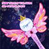 Princess Bubble Wand,Bubble Machine for Kids Girls,Music & Light Up Bubble Blower,Bubble Maker,Outdoor Party Birthday Bubble Toy for Toddlers,Gift for Girls Age 3 4 5 6 7 8 Years Old.(Pink) view 3