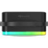 IQ Sound IQ-908K Mini Karaoke Bluetooth Speaker with Wireless Microphone, RGB Lights Surround, Fun Voice Changing in Rechargeable Compact, and Portable Design Ideal Gifts for Kids and Adults (Black) view 2