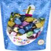 Hanukkah Dreidels Metallic Multi-Colored Draydels with English Translation, Spinning Tops Includes Dreidel Game Instruction Card (200-Pack) view 2