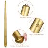 Gejoy 2 Piece Light up Wand for Kids Magic Wizard Witch Wand Princess Fairy Wands Sound Toy Cosplay Props(Gold) view 4