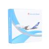 ZEZEFUFU 1:400 16cm A380 Airplane Model Simulation Transportation Plane Model Aviation Science Exhibition Model view 4