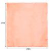 Jmkcoz 12pcs Square Juggling Silk Dance Scarves Magic Tricks Performance Props Accessories Movement Scarves Rhythm Band Scarf (Orange) view 2