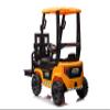 12V Kids Forklift Ride on Car, Licensed JCB Battery Powered Electric Ride On Construction Car with Liftable Fork, Remote Control, Seat Belt, Spring Suspension, Yellow view 4