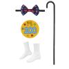 ZeroShop Old Man Costume for Kids, Hats with Shirts 100th Day of School Grandpa Old Person Dress Up Outfit for Boy -6 view 4